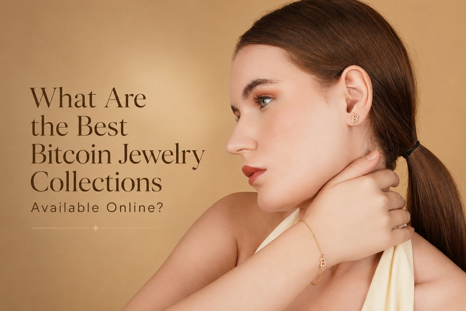 Bitcoin jewelry collections featuring Bitcoin-inspired luxury Jewelry