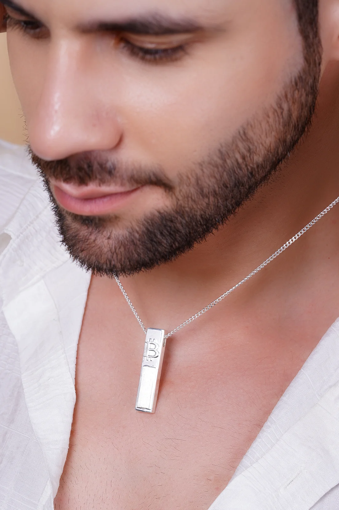 Digital Gold Pendant view 3