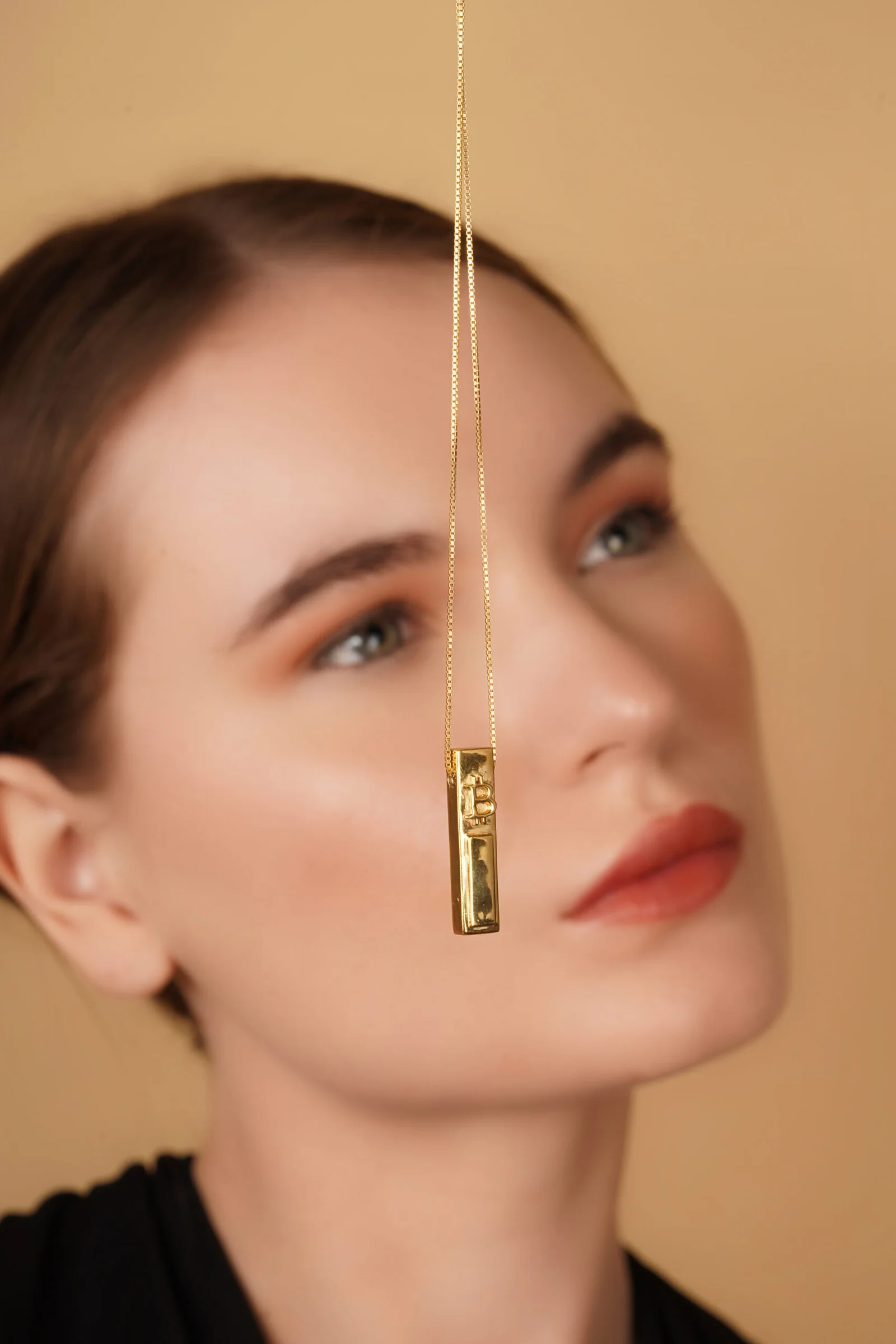 Digital Gold Pendant view 2