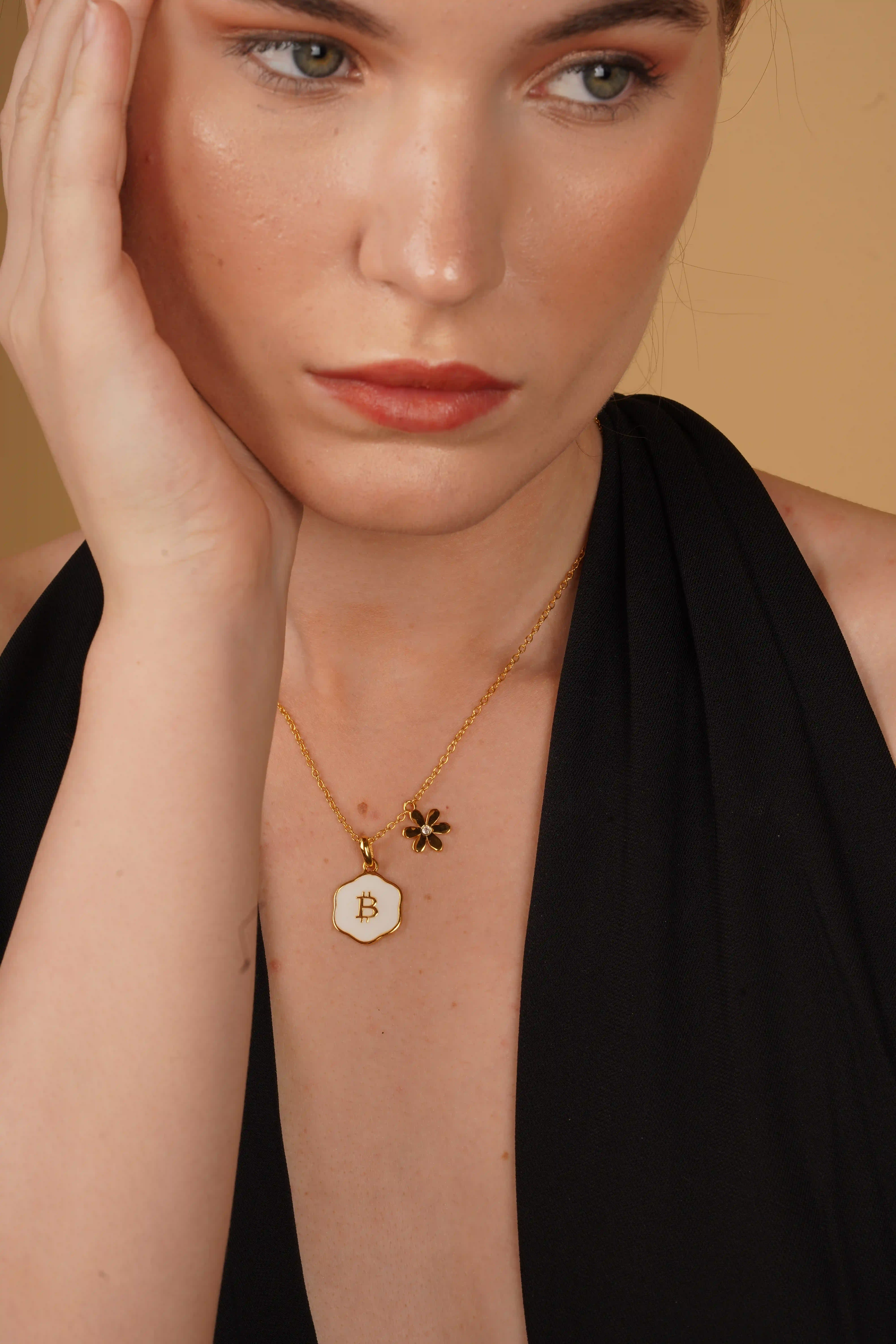Bitcoin Bloom Pendant view 3